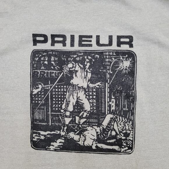 Vintage 80s ADIDAS Prieur Shirt Womens XS/S 17x25 Triplette - Picture 8 of 14